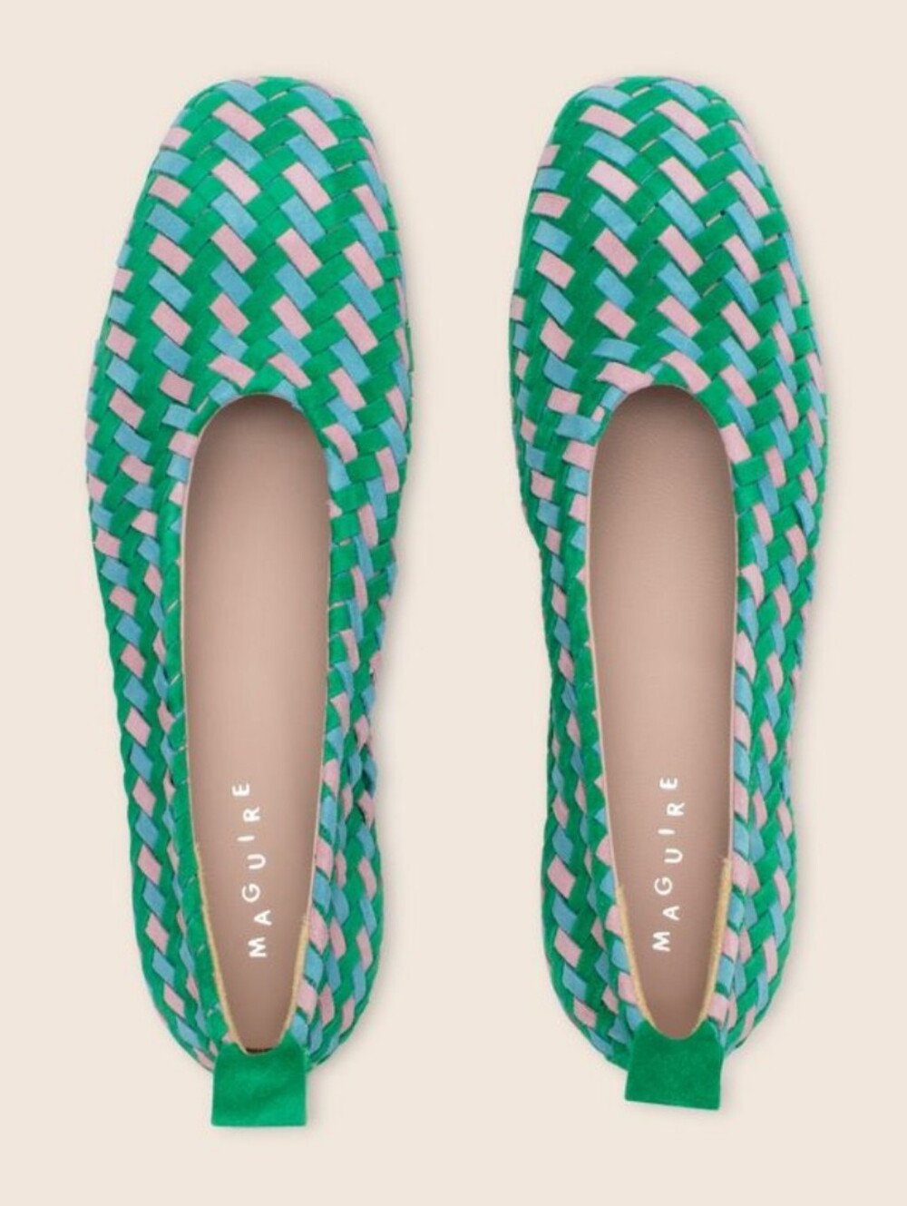 Maguire Velada leather Woven Flats size 39